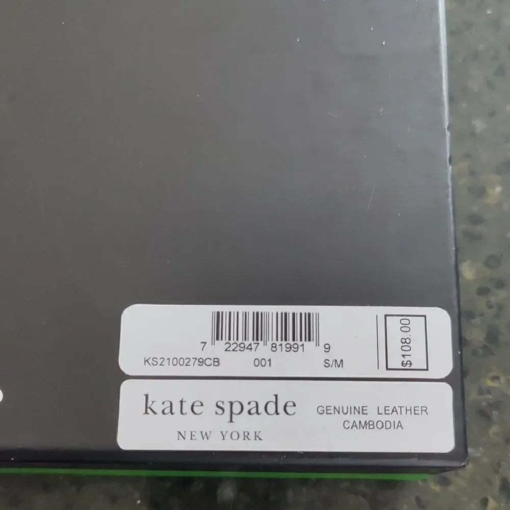 Kate Spade Black Adjustable Belt Bag